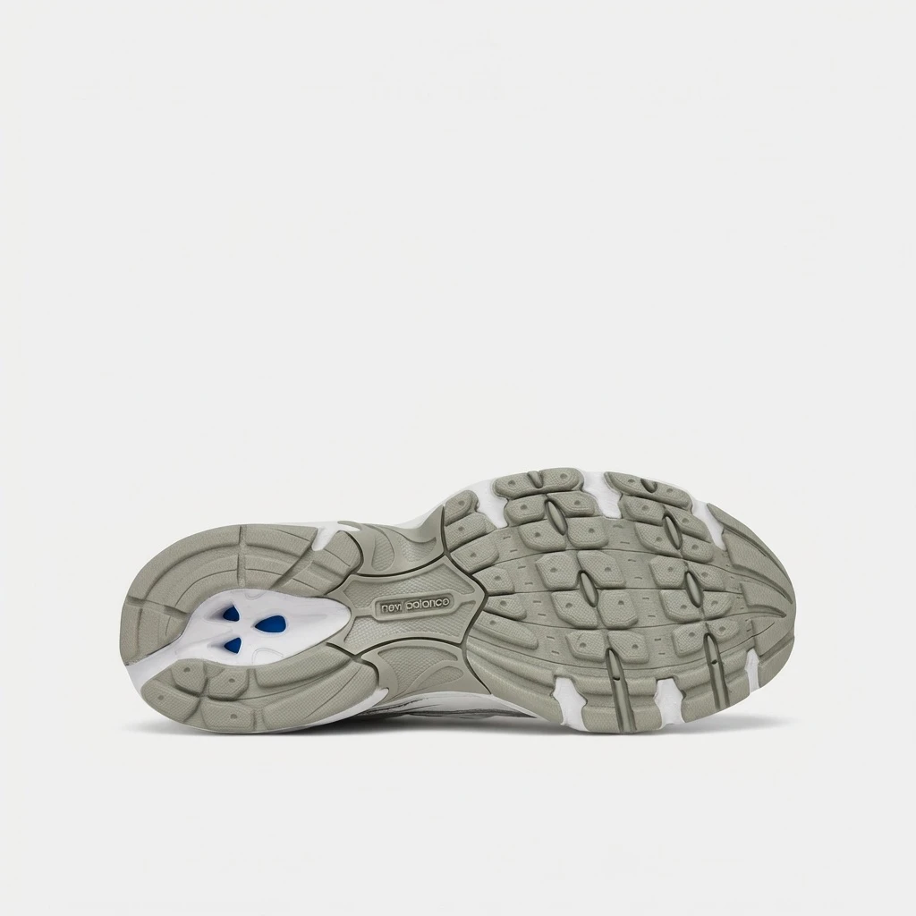 New Balance 740 Lace GR740WM - buty biało-srebrne - obrazek 6