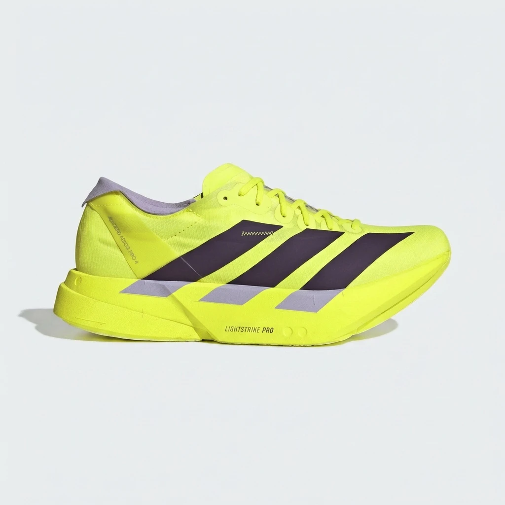 Adidas Adizero Adios Pro 4 JP6623 - buty żółto-fioletowe - obrazek 2