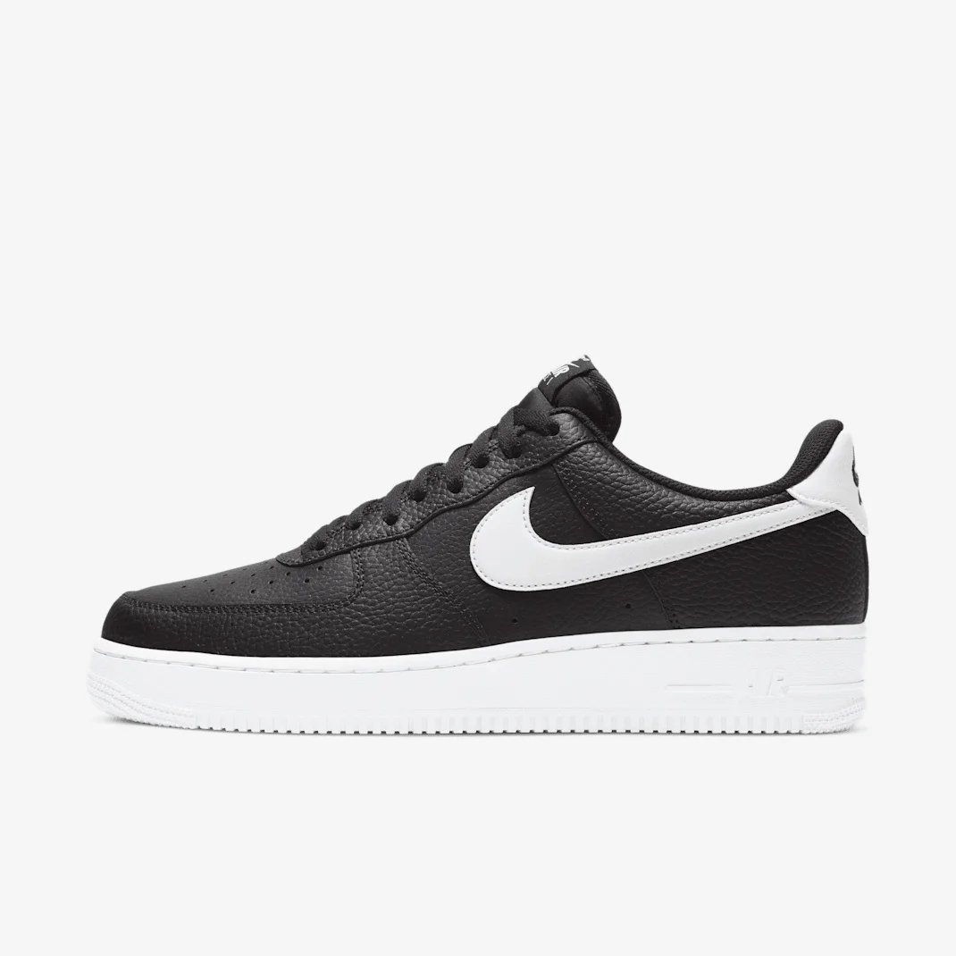 Nike Air Force 1 CT2302-002 - buty czarno-białe