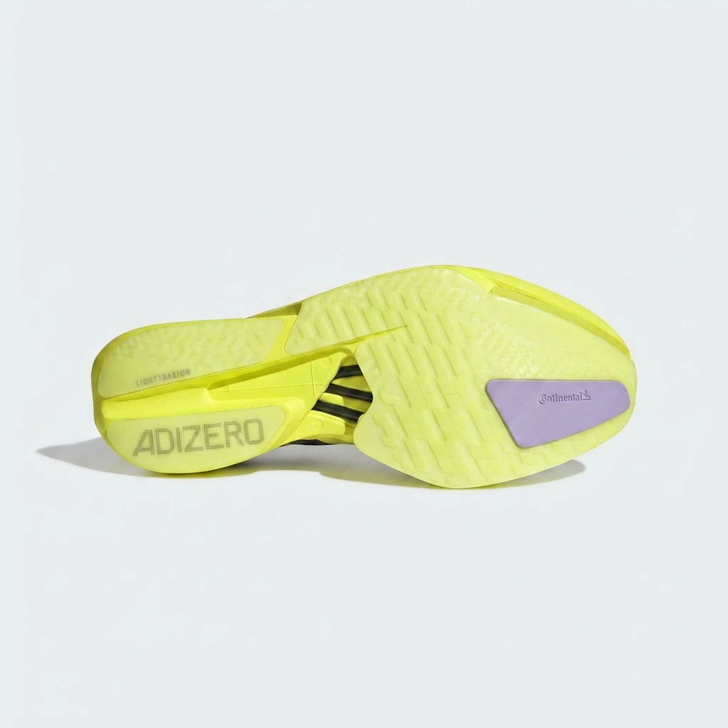 Adidas Adizero Adios Pro 4 JP6623 - buty żółto-fioletowe - obrazek 7