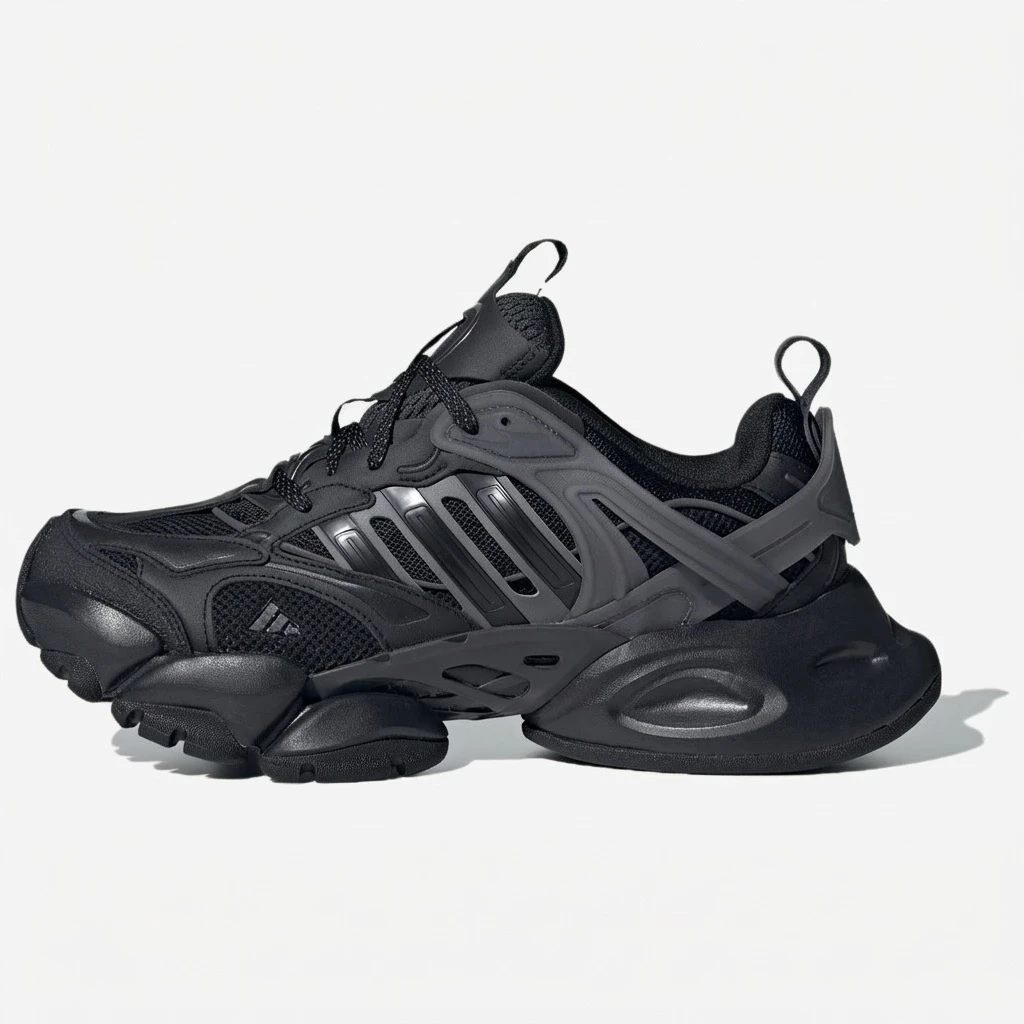 Adidas XLG Runner Deluxe JR3086 - buty czarno-szare