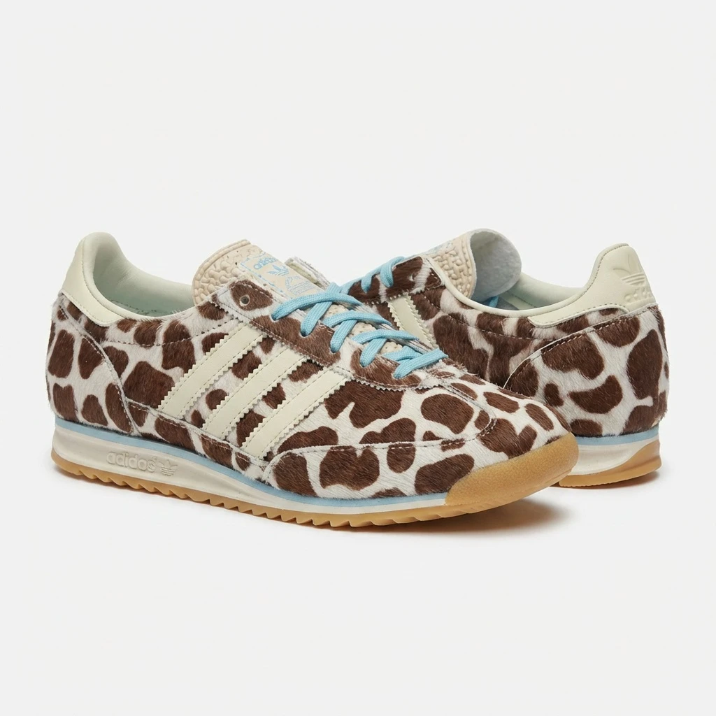 Adidas SL 72 OG Pony Hair KH8967 - buty łaciate - obrazek 6