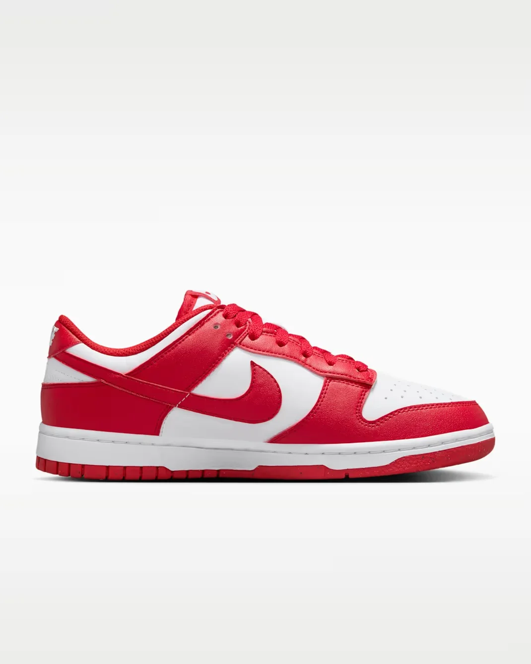 Nike Dunk Low Next Nature DD1873-116 - buty biało-czerwone - obrazek 3