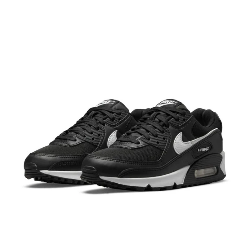 Nike Air Max 90 325213-060 - buty czarno-białe - obrazek 2