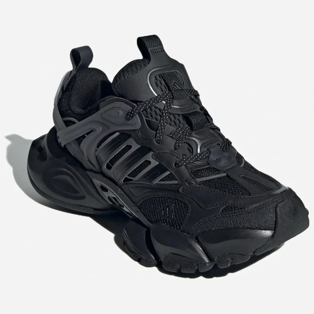 Adidas XLG Runner Deluxe JR3086 - buty czarno-szare - obrazek 8