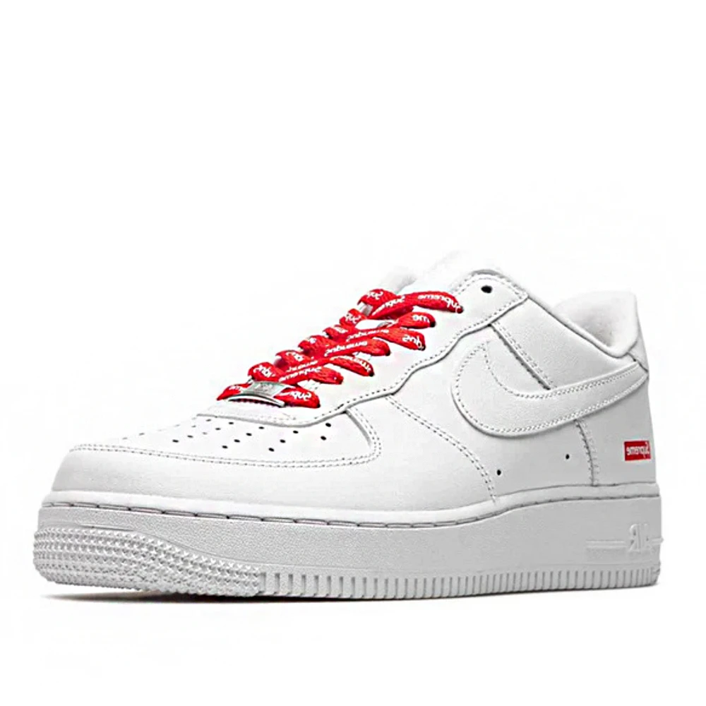 Nike Air Force 1 Low x Supreme CU9225-100 - buty białe - obrazek 4