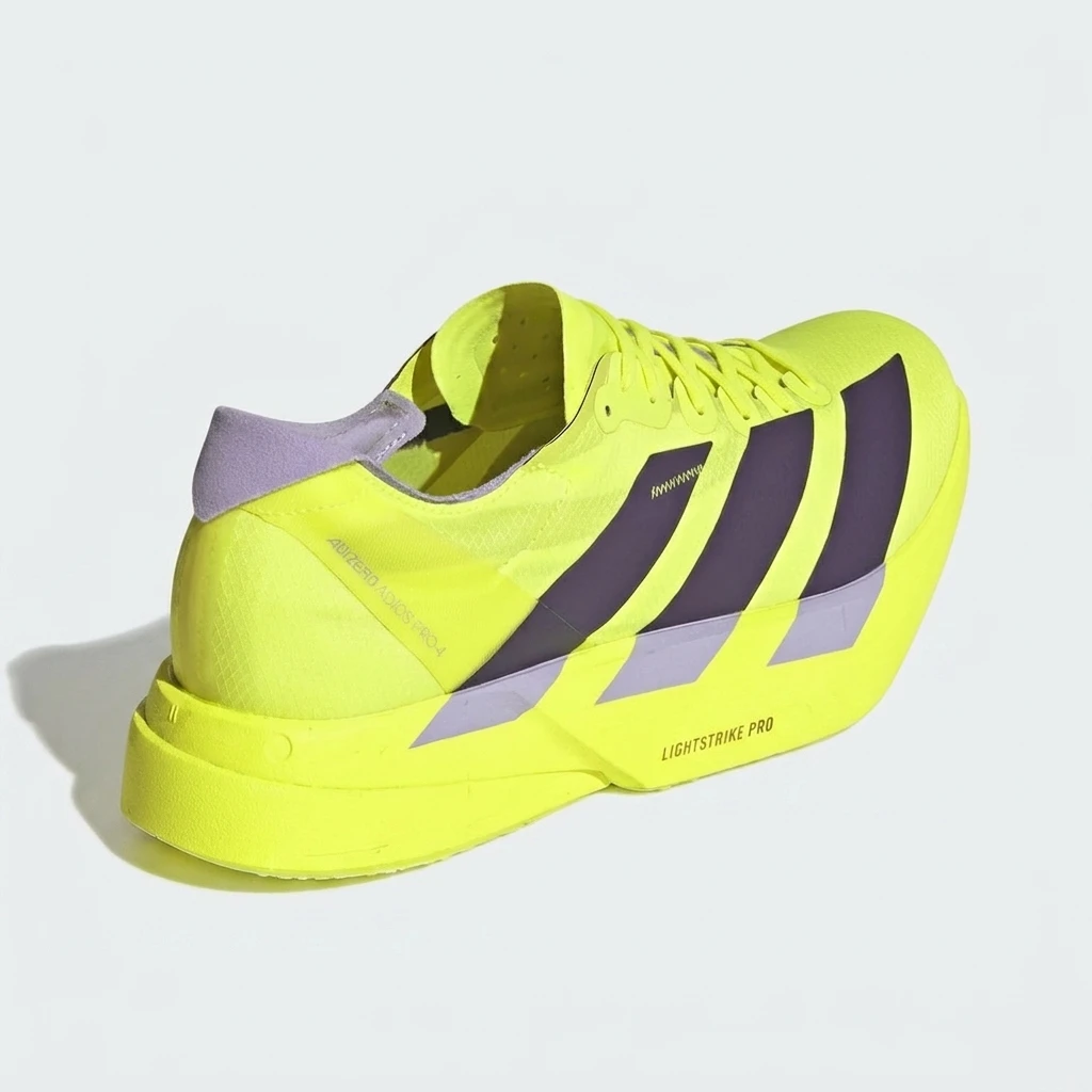 Adidas Adizero Adios Pro 4 JP6623 - buty żółto-fioletowe - obrazek 3