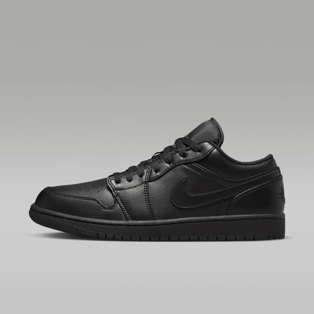 Nike Air Jordan 1 Low 553558-093 - buty czarne
