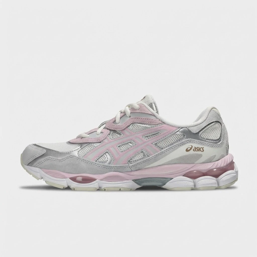 Asics GEL-NYC 1203A383-028 - buty szaro-różowe