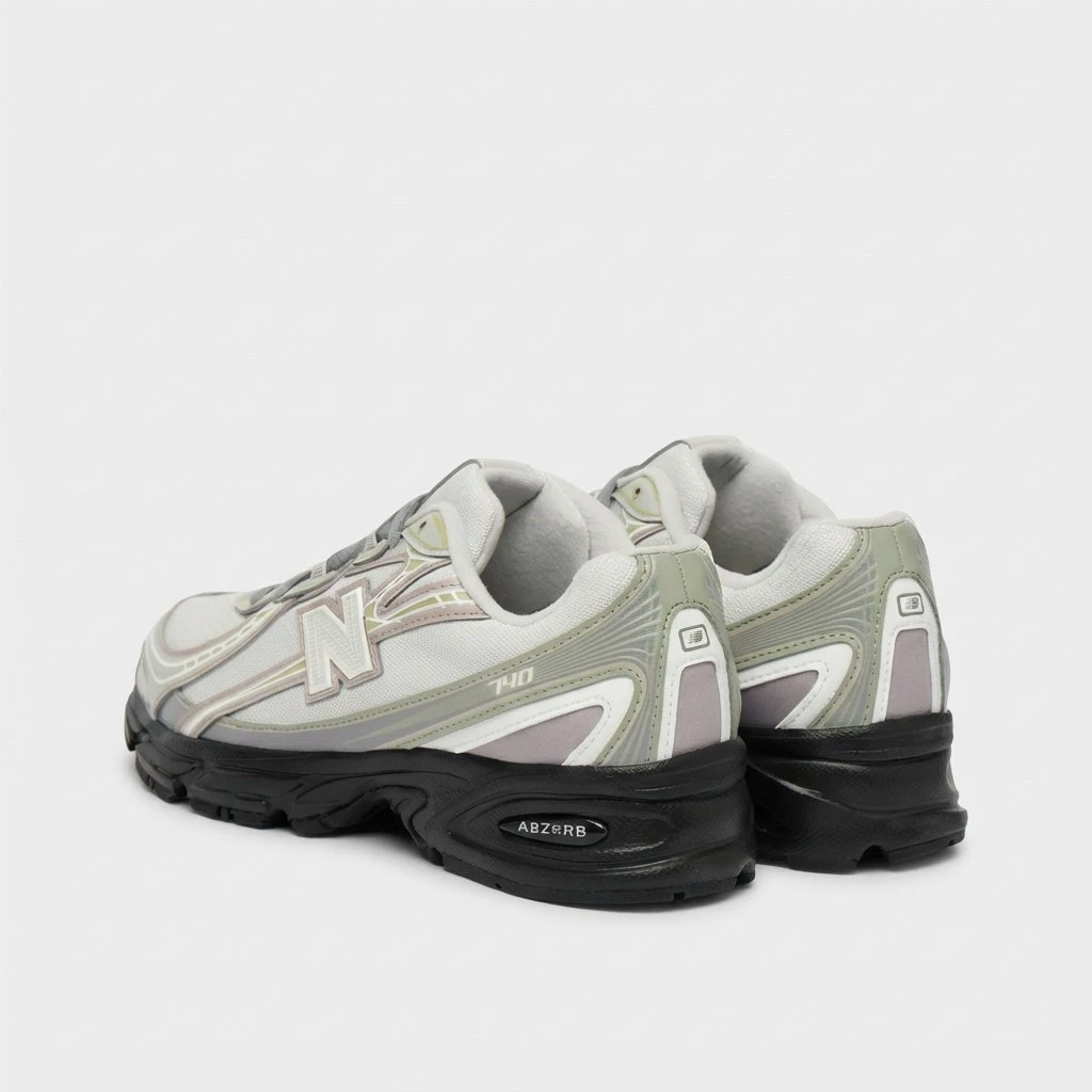 New Balance 740 U7403UQ - buty srebrno-szare - obrazek 9