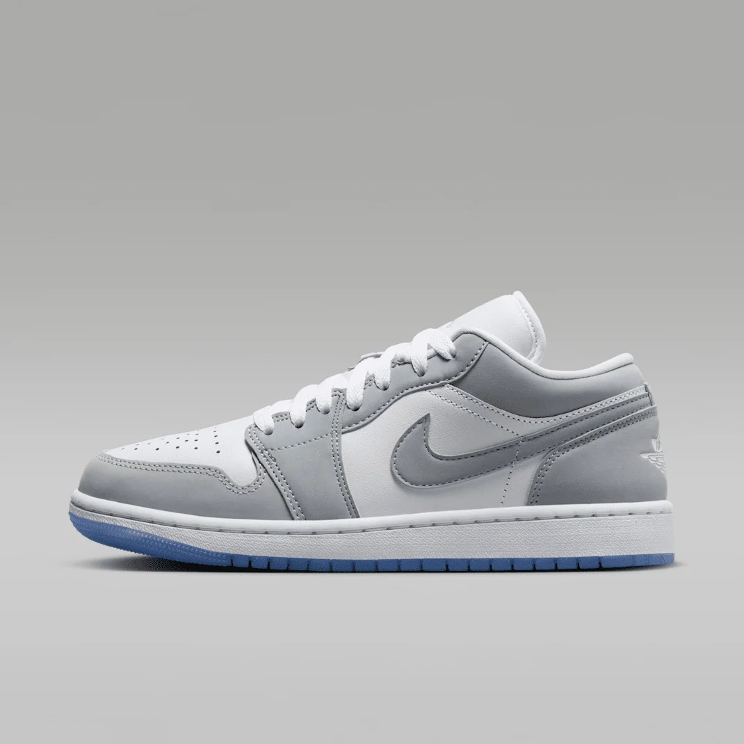 Nike Air Jordan 1 Low DC0774-105 - buty biało-szare