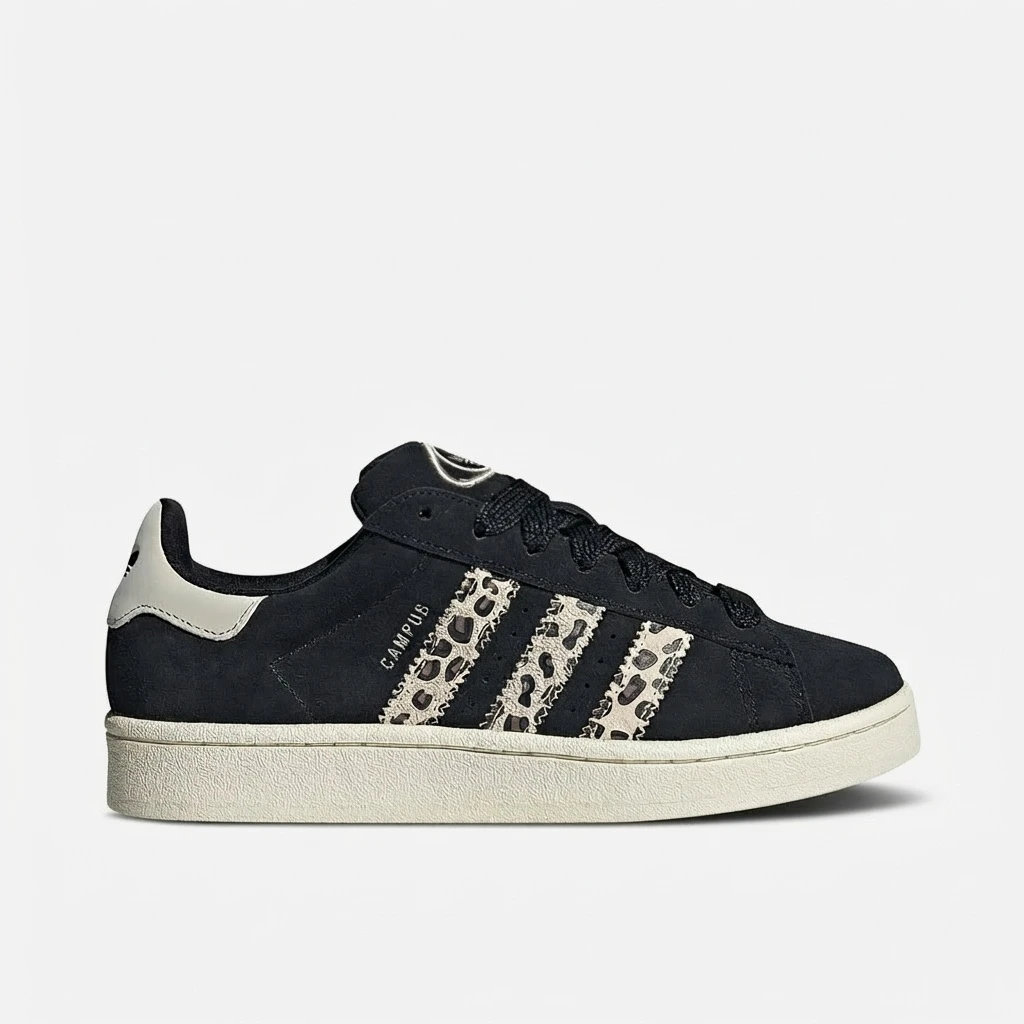 Adidas Campus 00s Black Leopard ID7039 - buty czarno-panterkowe