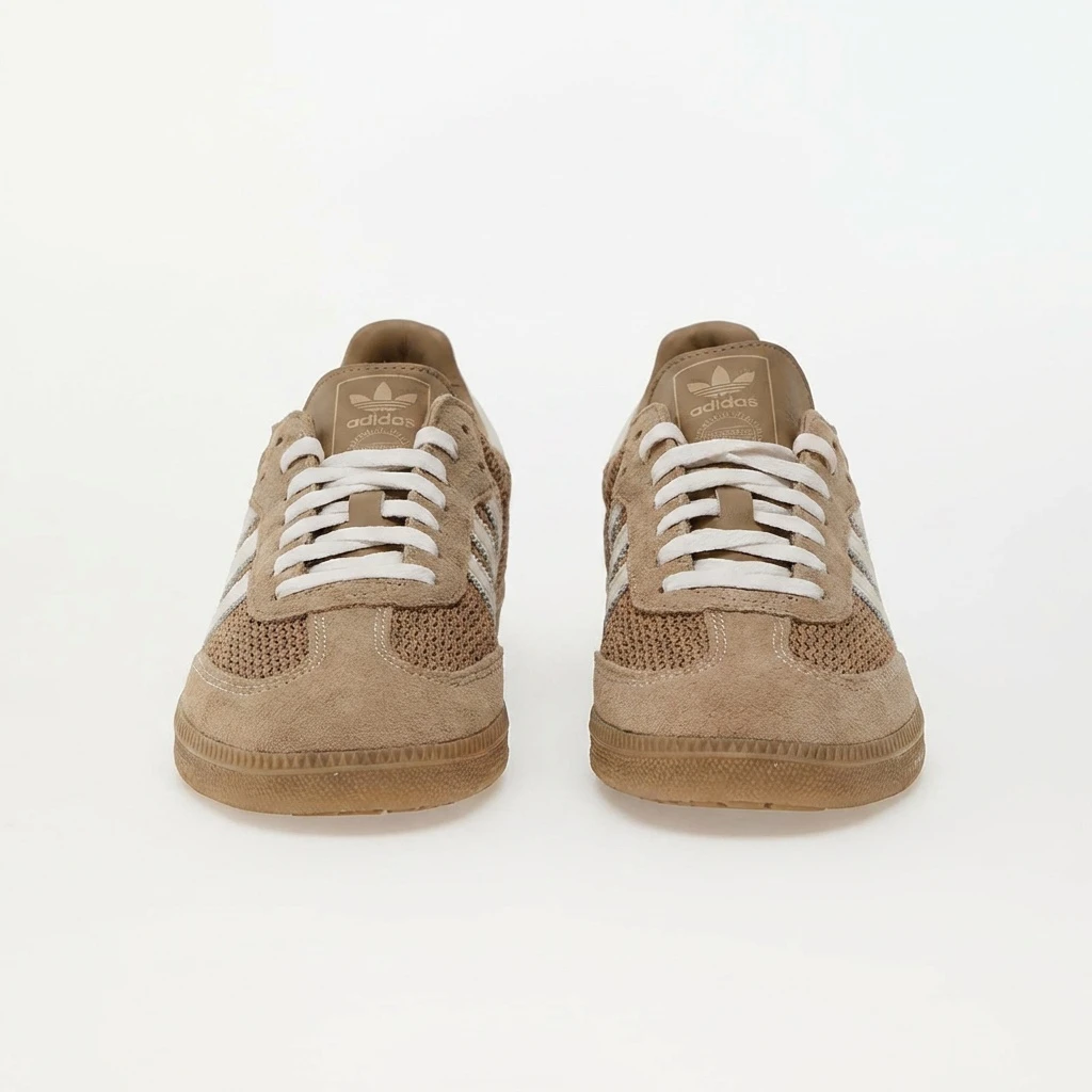 Adidas Samba OG Cardboard IG1379 - buty brązowo-beżowe - obrazek 7