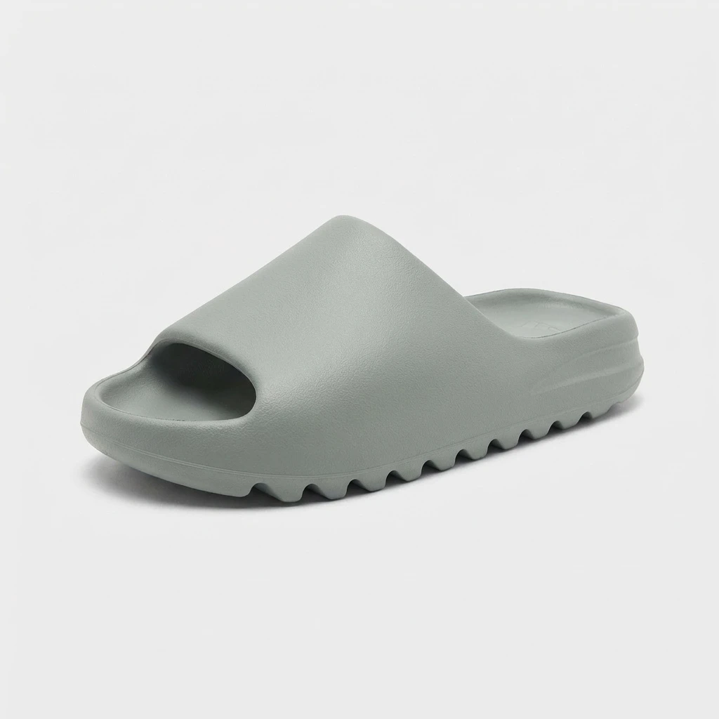 Adidas Yeezy Slide Salt ID5480 - klapki szare - obrazek 7