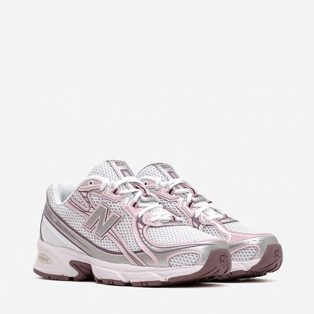 New Balance 740 U740PK2 - buty biało-różowe - obrazek 6