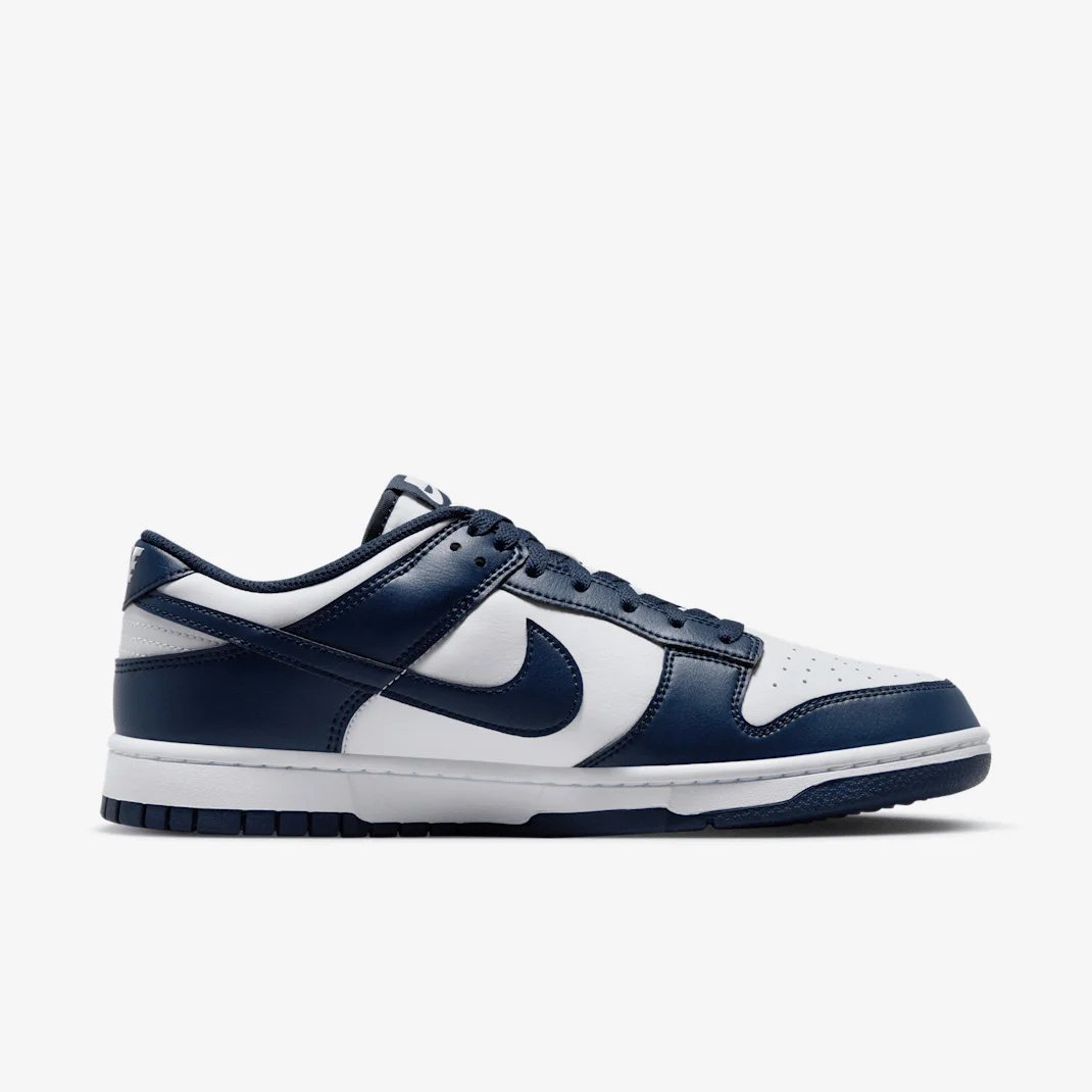 Nike Dunk Low Retro HF5441-107 - buty biało-granatowe - obrazek 3