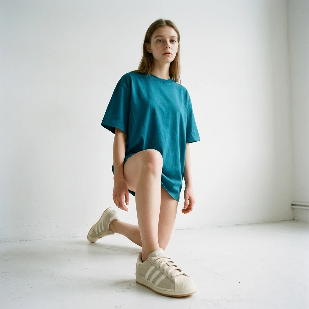 Adidas Superstar II IH4145 - buty beżowo-biało-złote - obrazek 5