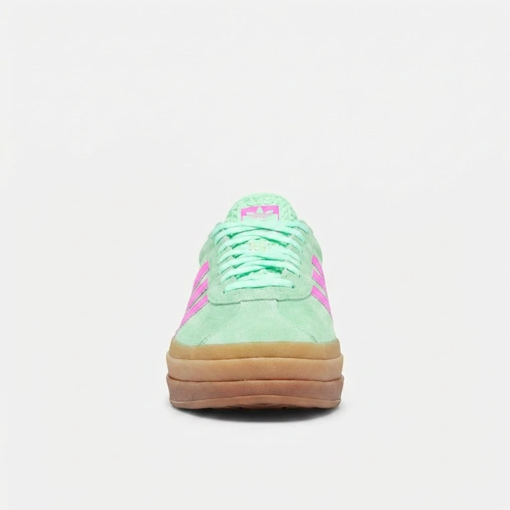Adidas Gazelle Bold W H06125 - buty miętowo-różowe - obrazek 6