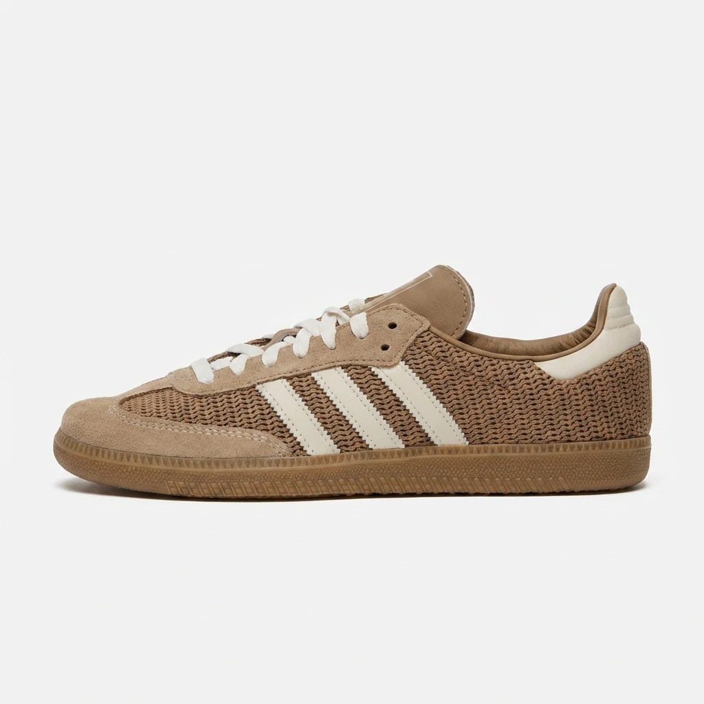 Adidas Samba OG Cardboard IG1379 - buty brązowo-beżowe