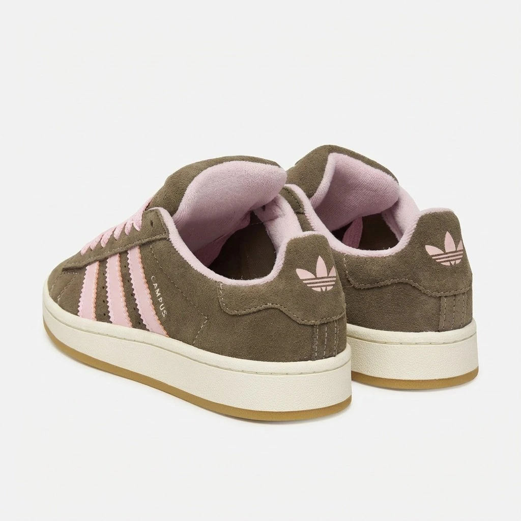 Adidas Campus 00s JR5038 - buty brązowo-różowe - obrazek 6