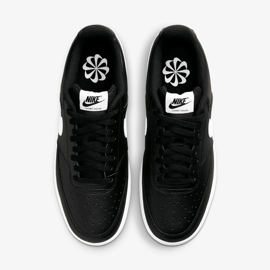Nike Court Vision Low Next Nature DH2987-001 - buty czarne - obrazek 4