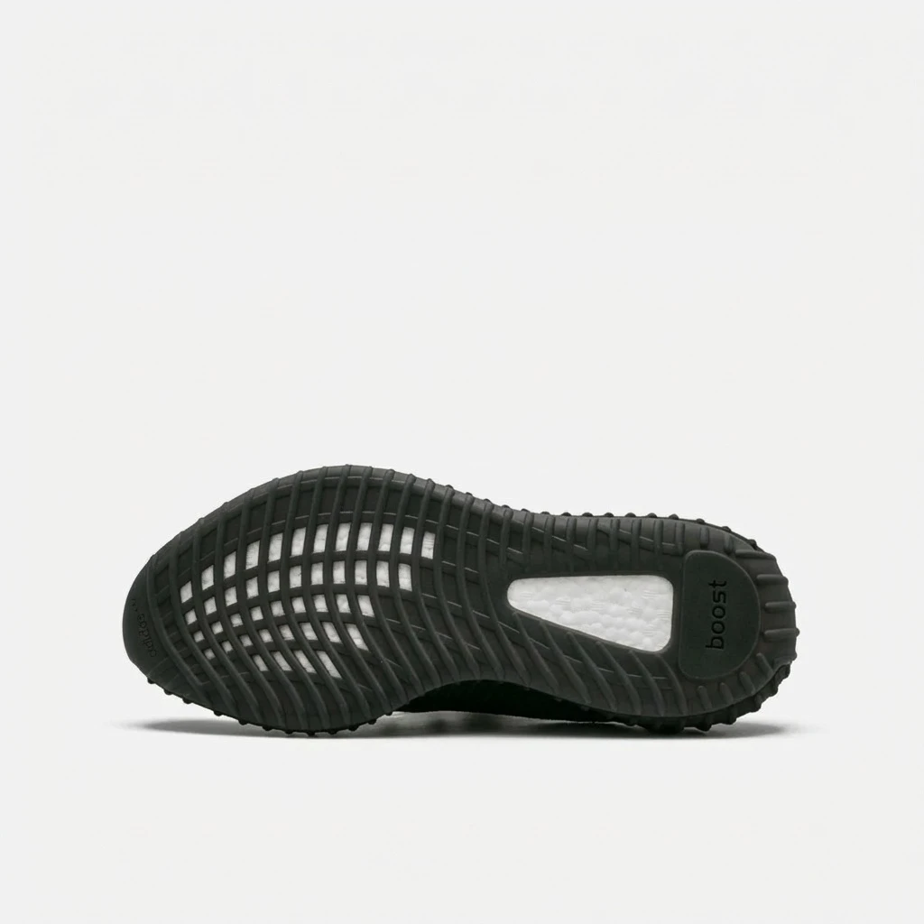 Adidas Yeezy Boost 350 V2 Core Black White BY1604 - buty czarno-białe - obrazek 3