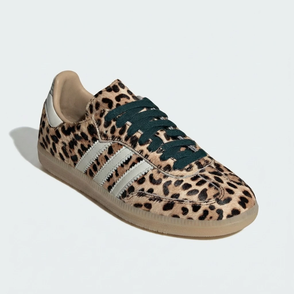 Adidas Samba OG Leopard Print KI6674 - buty panterkowe - obrazek 10