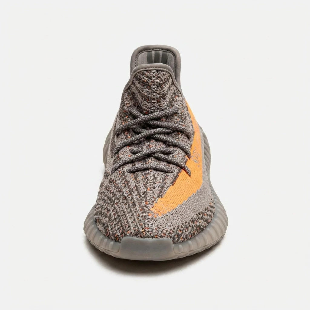 Adidas Yeezy Boost 350 V2 Beluga Reflective GW1229 - buty szaro-pomarańczowe - obrazek 7