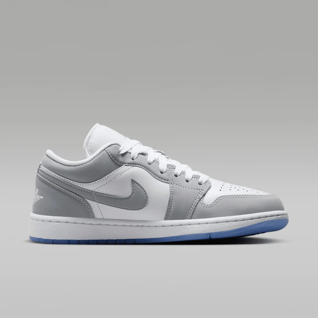 Nike Air Jordan 1 Low DC0774-105 - buty biało-szare - obrazek 3
