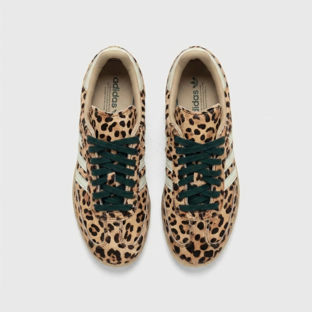Adidas Samba OG Leopard Print KI6674 - buty panterkowe - obrazek 7