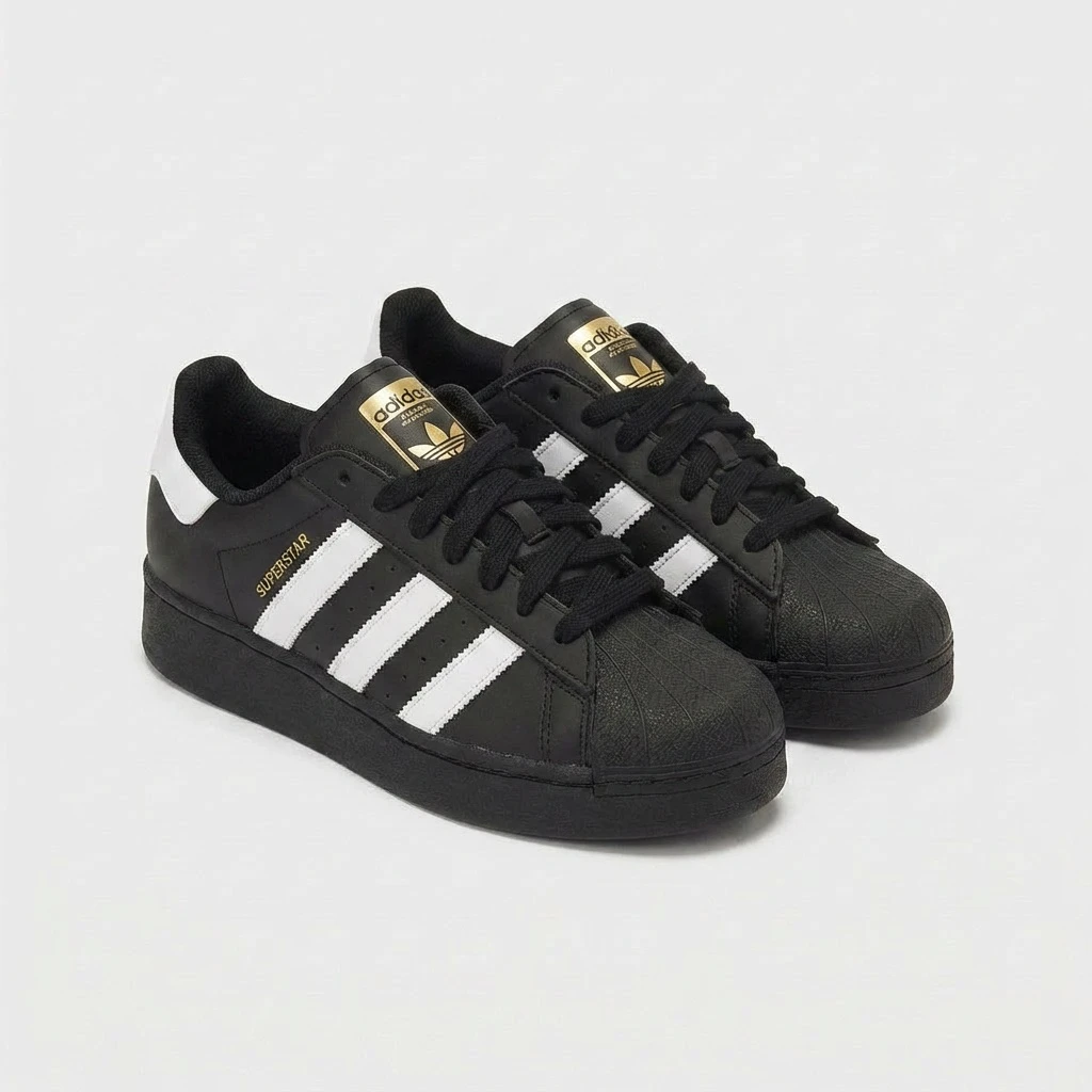 Adidas Superstar XLG IG9777 - buty czarno-biało-złote