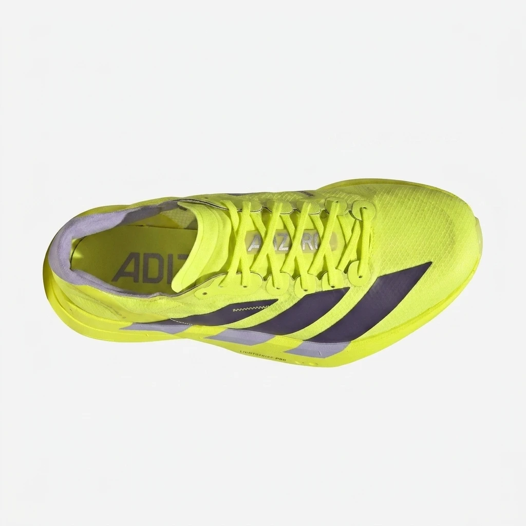 Adidas Adizero Adios Pro 4 JP6623 - buty żółto-fioletowe - obrazek 6