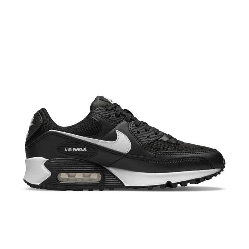 Nike Air Max 90 325213-060 - buty czarno-białe - obrazek 3