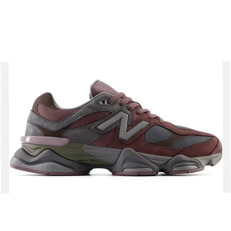 New Balance 9060 U9060BCG - buty bordowo-szare