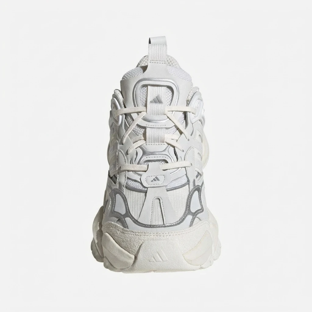 Adidas XLG Runner Deluxe IH7795 - buty biało-srebrne - obrazek 5