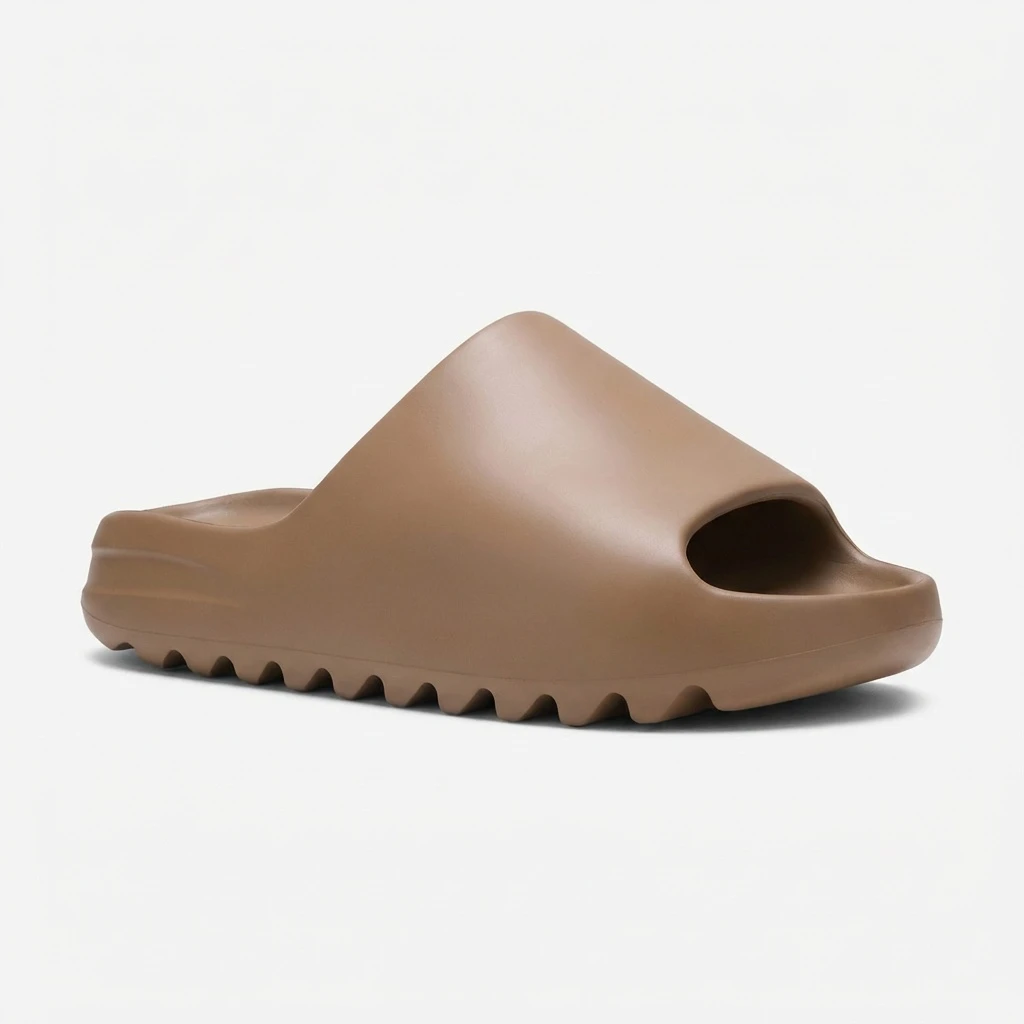 Adidas Yeezy Slide Core GW5350 - klapki brązowe - obrazek 4