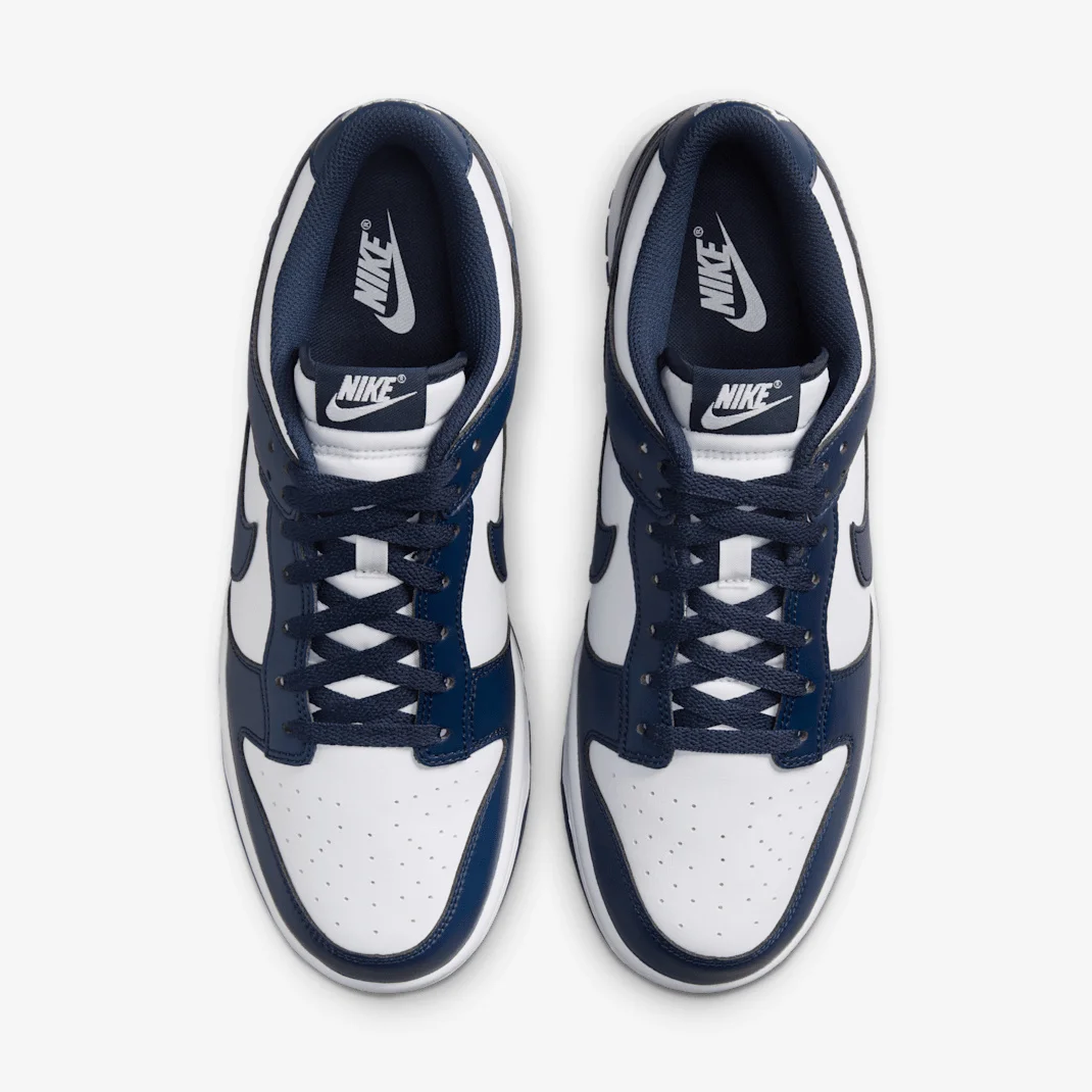 Nike Dunk Low Retro HF5441-107 - buty biało-granatowe - obrazek 4