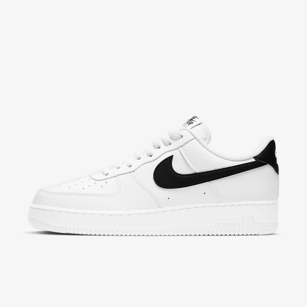 Nike Air Force 1 '07 CT2302-100 - buty biało-czarne