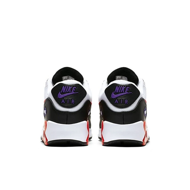 Nike Air Max 90 Essential Raptors AJ1285-106 - buty biało-czerwono-fioletowo-czarne - obrazek 3