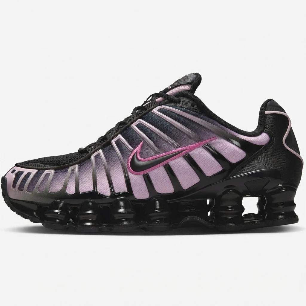 Nike Shox TL IH4485-001 - buty czarno-różowe
