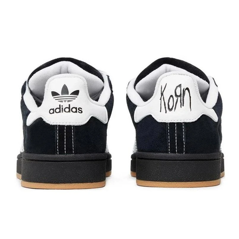 Adidas Campus 00s x KoRn IG0792 - buty czarno-białe - obrazek 4