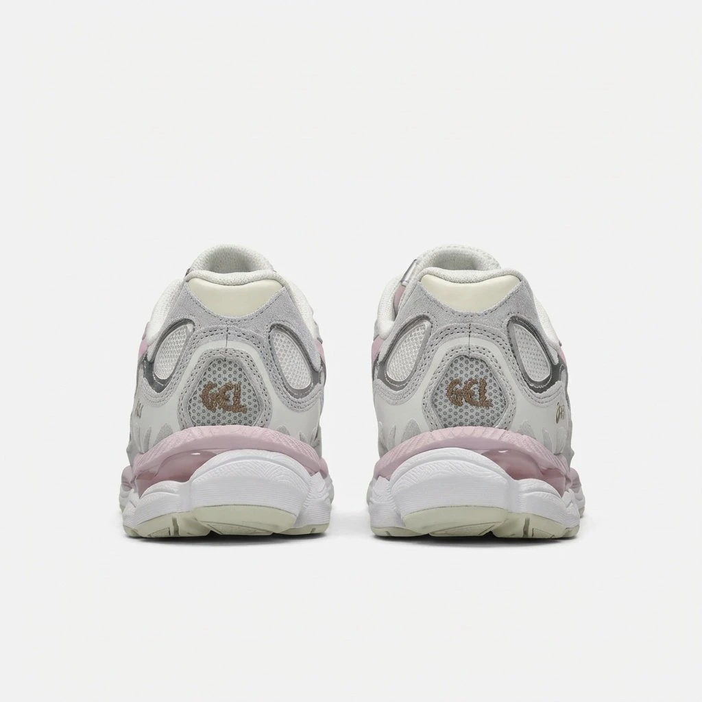 Asics GEL-NYC 1203A383-028 - buty szaro-różowe - obrazek 8