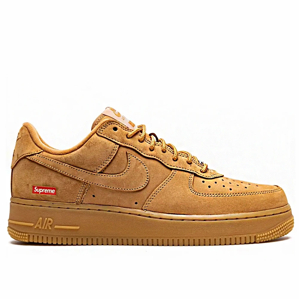 Nike Air Force 1 Low SP x Supreme DN1555-200 - buty brązowe