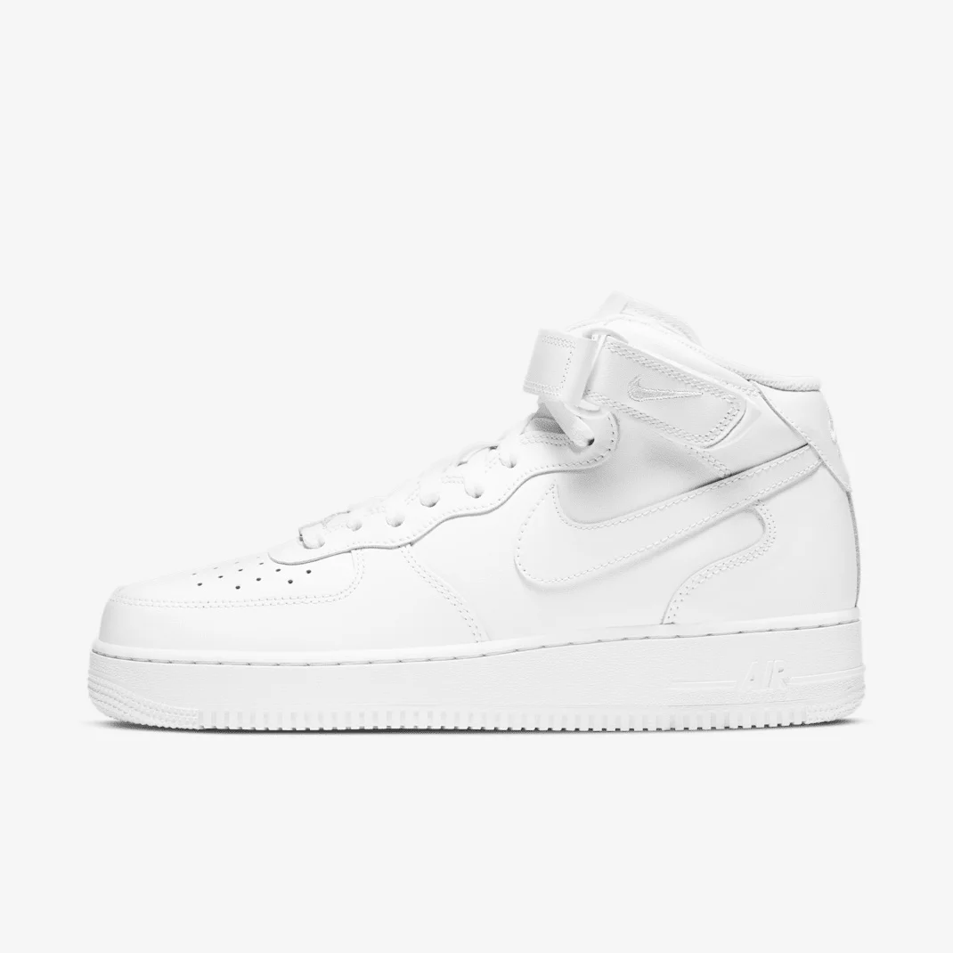 Nike Air Force 1 Mid 07 CW2289-111 - buty białe