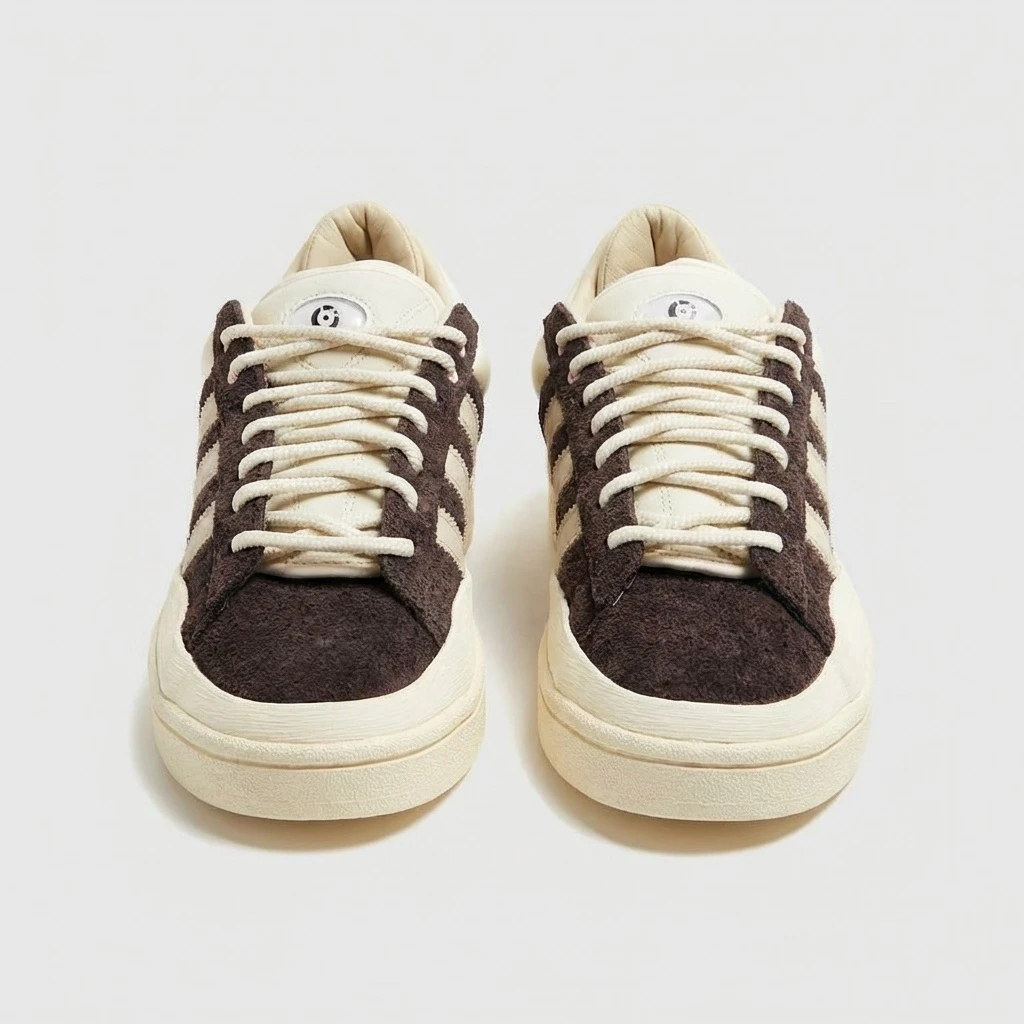 Adidas Campus Bad Bunny The Last Campus ID2534 - buty brązowo-beżowo-różowe - obrazek 3