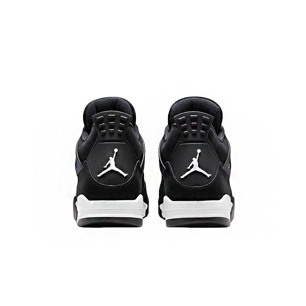 Nike Air Jordan 4 Retro White Thunder FQ8138-001 - buty czarno-białe - obrazek 5