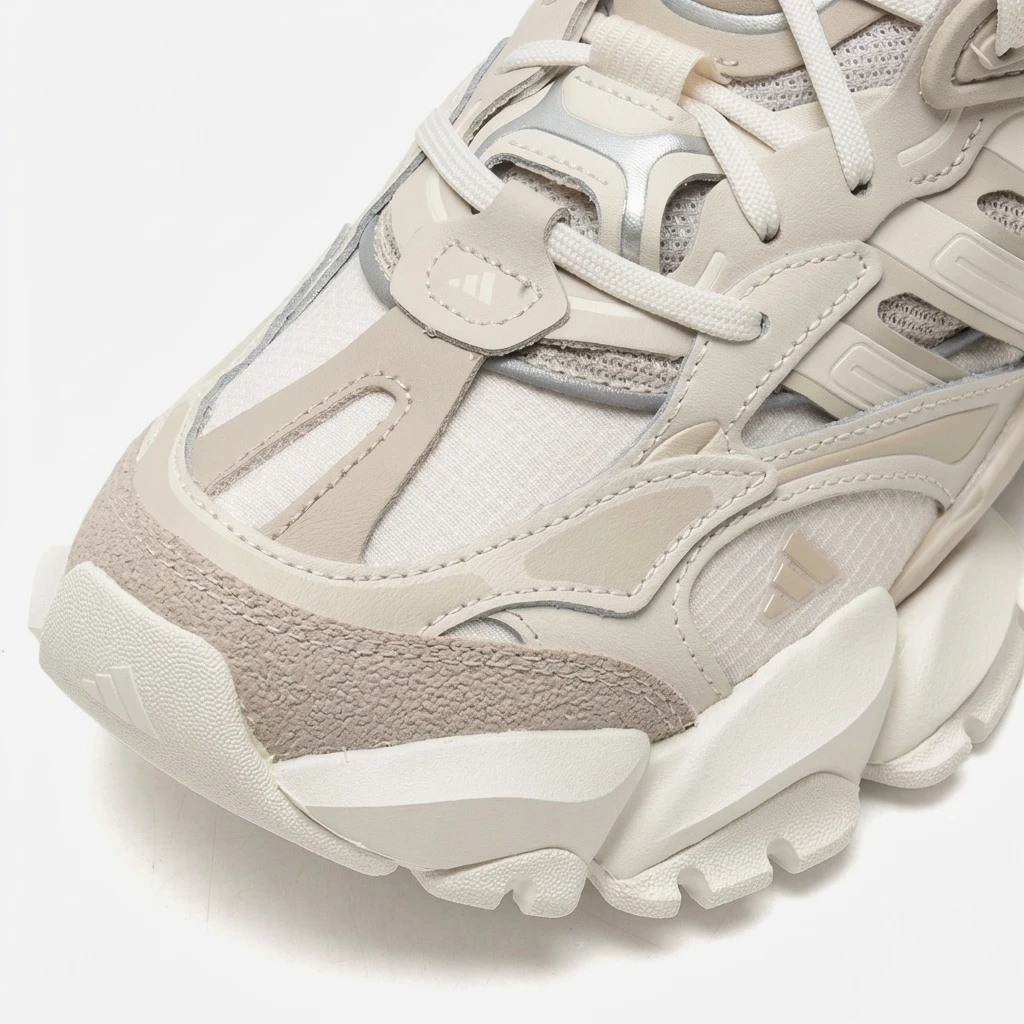 Adidas XLG Runner Deluxe IH7799 - buty beżowo-białe - obrazek 8