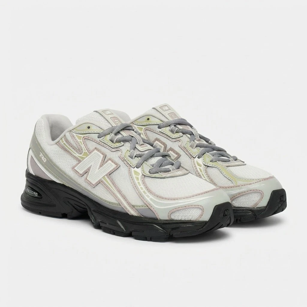 New Balance 740 U7403UQ - buty srebrno-szare - obrazek 6