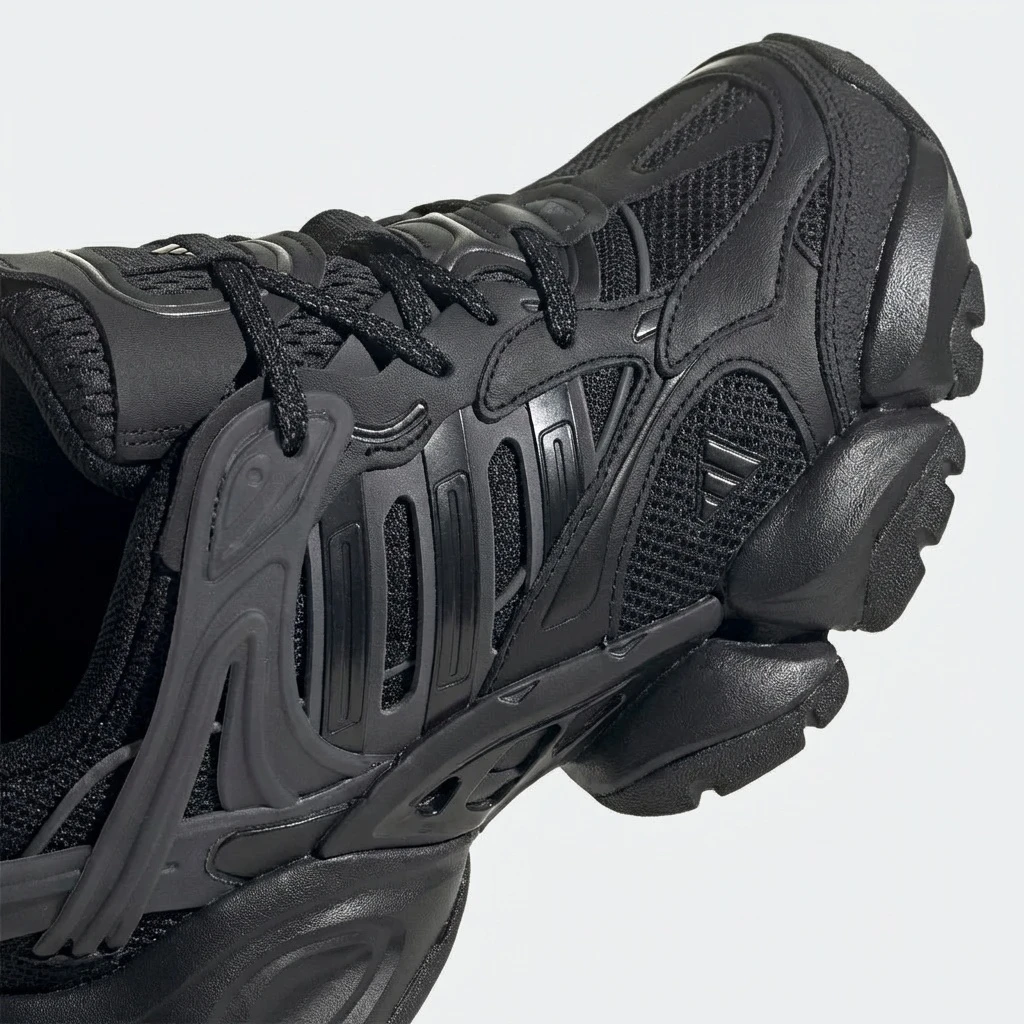 Adidas XLG Runner Deluxe JR3086 - buty czarno-szare - obrazek 3