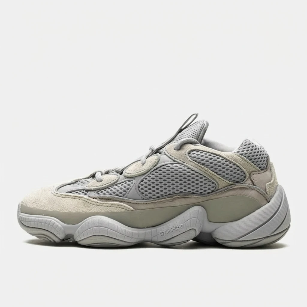 Adidas Yeezy 500 Stone Salt IE4783 - buty beżowo-szare - obrazek 2